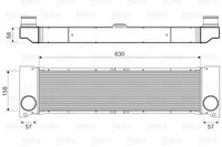 LadeluftkÜHler Valeo 818356 FÜR Mercedes Benz Intercooler TurbokÜHler