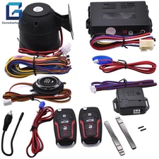 Car Ignition Switch Engine Start Push Button Keyless Entry Starter Remote Kit