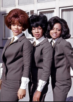 Florence Ballard, Mary Wilson and Diana Ross. The Supremes Motown Photo 8.5x11