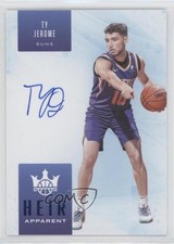 2019 Panini Court Kings Heir Apparent Sapphire 25/25 Ty Jerome #HA-TYJ Auto 8k4