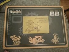 Toystub 3D Wooden Puzzles Counterweight Trebuchet Model New