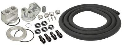 Derale Engine Oil Filter Remote Mounting Kit - Universal Engine Oil Filter Reloc