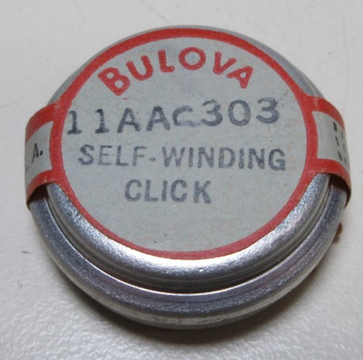BULOVA SELF WINDING CLICK 11AAC303  WATCHMAKER REPLACEMENT PART #130