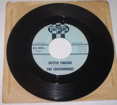 KILLER SURF Garage Rocker 45 The Cruchendoes Butterfingers on Toppa - Image 1 of 2
