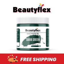 Dark Green - Screen Printing Plastisol Ink - Low Temp Cure - 8 fl oz