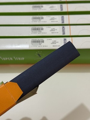 Lot of 6 - Powis 11'' Dark Blue Narrow Super Strip LX Strip N110LX - 100 Per Box