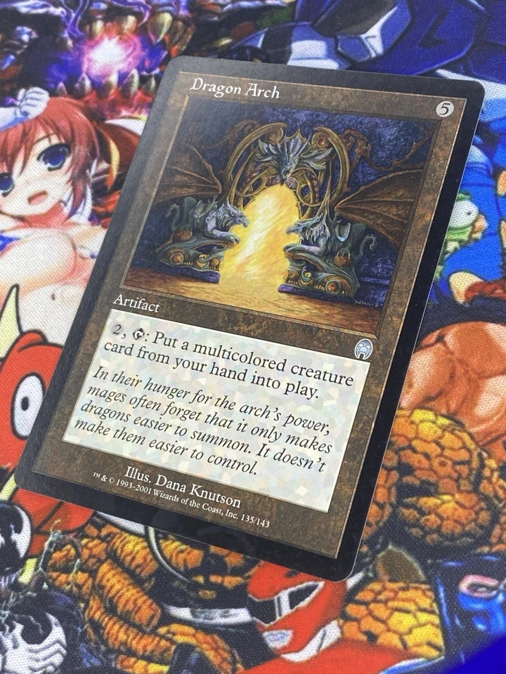 MTG Dragon Arch 🇬🇧 ⚪️ NM Magic TCG Apocalypse 2001 Vintage OG Artifact Staples - Bild 2 von 4
