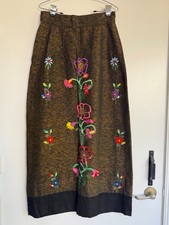 VTG Handmade Embroidered Maxi Skirt