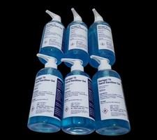 Image of Antibacterial AntiViral Hand Sanitiser Gel 70% Alcohol 500ML 6 Pack Pump Bottle