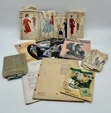 Crochet Sewing Knitting Needlework Craft Magazines Patterns 1930s To 1950s