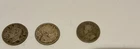 Lot Of 3 Canadian Silver Quarters