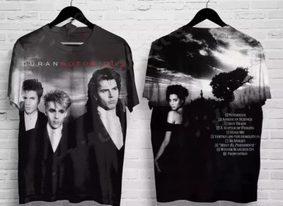 Duran Duran Notorious Album Cover Black and White AOP 3D T-shirt GIFT CHRISTMAS