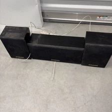 VTG PIONEER Set Of 3 Pieces CS-X380-K And CS-C180-K Bookshelf Speakers GOOD