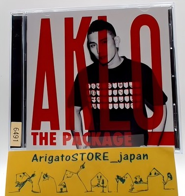 AKLO THE PACKAGE CD Japan Hip Hop Rap RED PILL CHASER Produced by BACHLOGIC