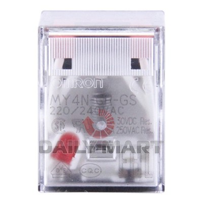 10PCSNew in Box MY4NCRGS Relay 220240VAC #as