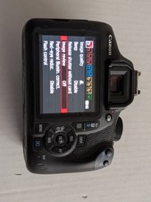 Canon EOS Rebel T6 18MP DSLR Camera Body - AS IS FOR PARTS