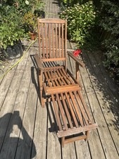 John Lewis Oak Sun Lounger