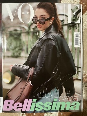 LEONIE CASSEL VOGUE Italia MAGAZINE APRILE 2026 ITALY MODA RIVISTA RARE MINT