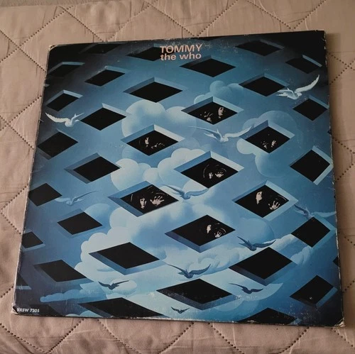 The Who ‎Tommy Promo LP  Original 1969 Stereo Pressing With Decca White Labels