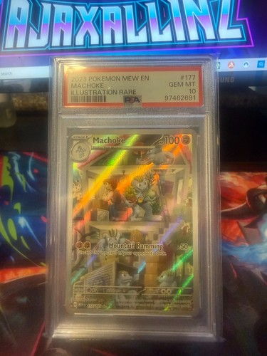 Machoke graded PSA 10 for sale on eBay