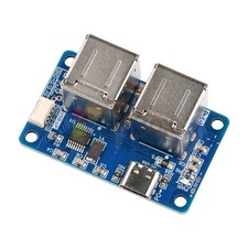 USB 2.0 Hub 1-to-4 Port Splitter Module USB Dual-Layer interace Type-C Conncetor