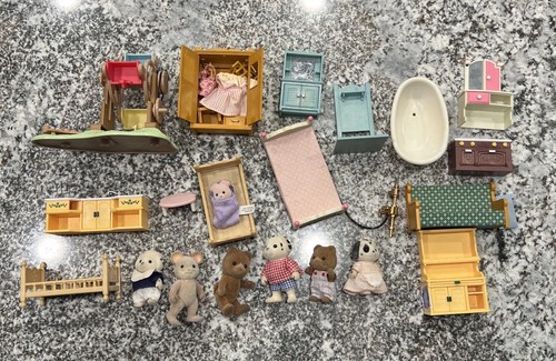 Kit Cuisine îlot Pour Sylvanian Families / Calico Critters - Référence K-423 JP - Marque EPOCH