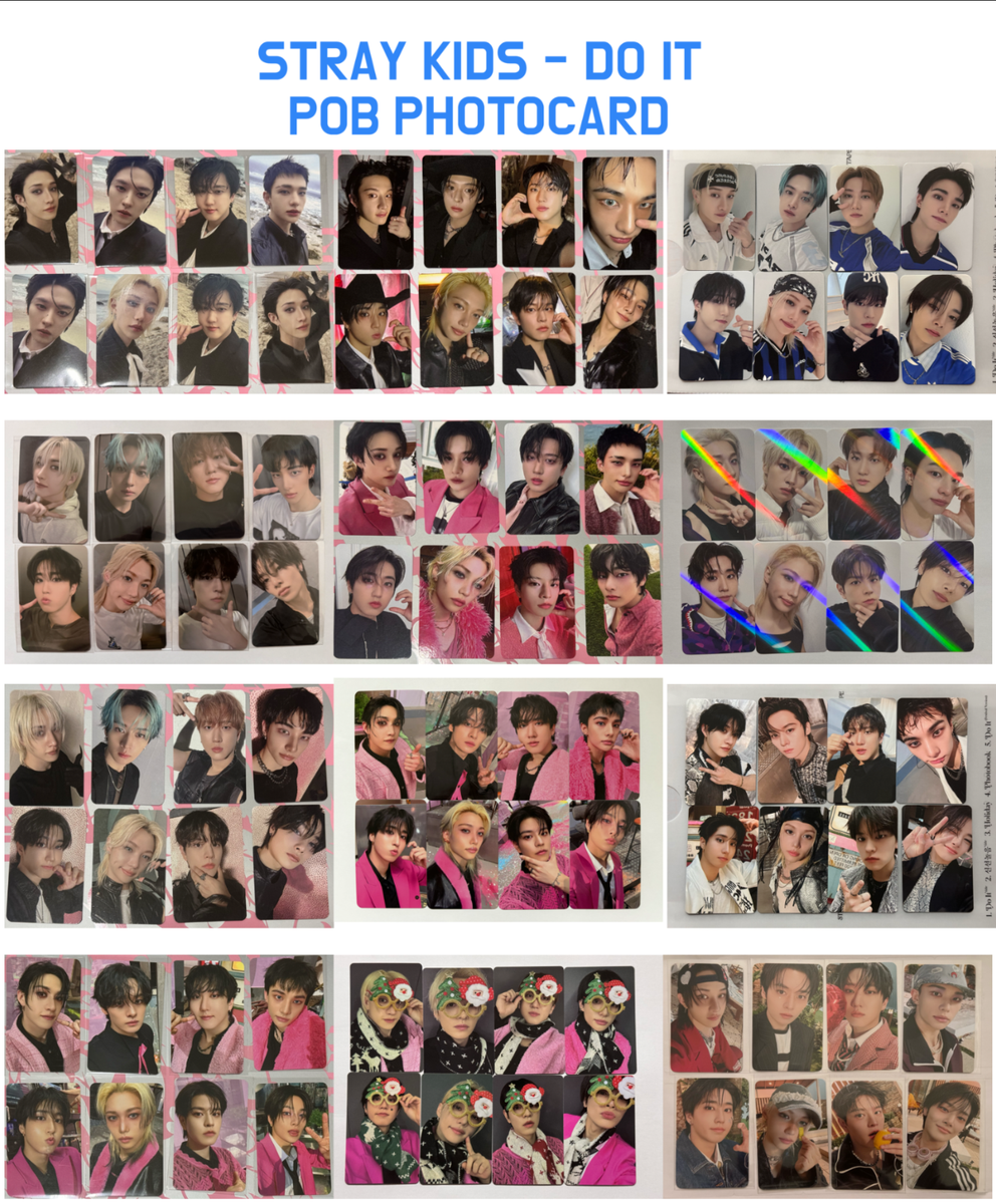 STRAY KIDS] DO IT - POB PHOTOCARD SKZ | eBay