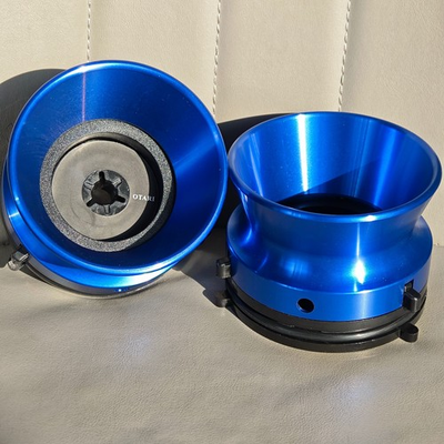 #ad 2X 10.5 1 4 Inch Blue NAB Hub Adapters For Otari Reel To Reel Tape Recorder $49.50