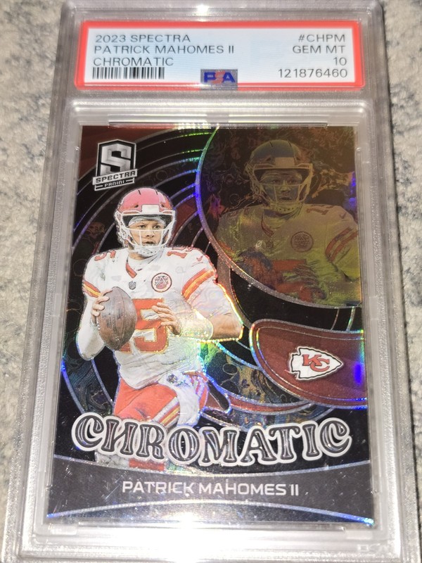 2023 Panini Spectra - Chromatic Patrick Mahomes II #CH-PM 07/99 PSA 10 Pop 8