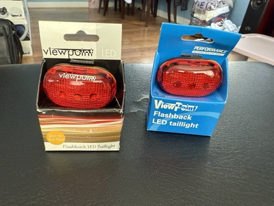 View Point Flashback Bicycle Lights Lot Of 2 , New