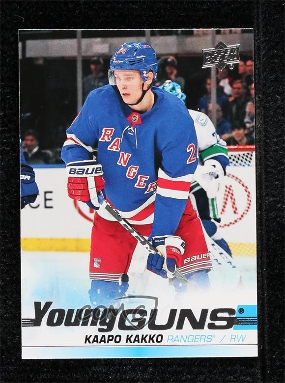 2019-20 Upper Deck Young Guns Kaapo Kakko #499 Rookie RC 00nu