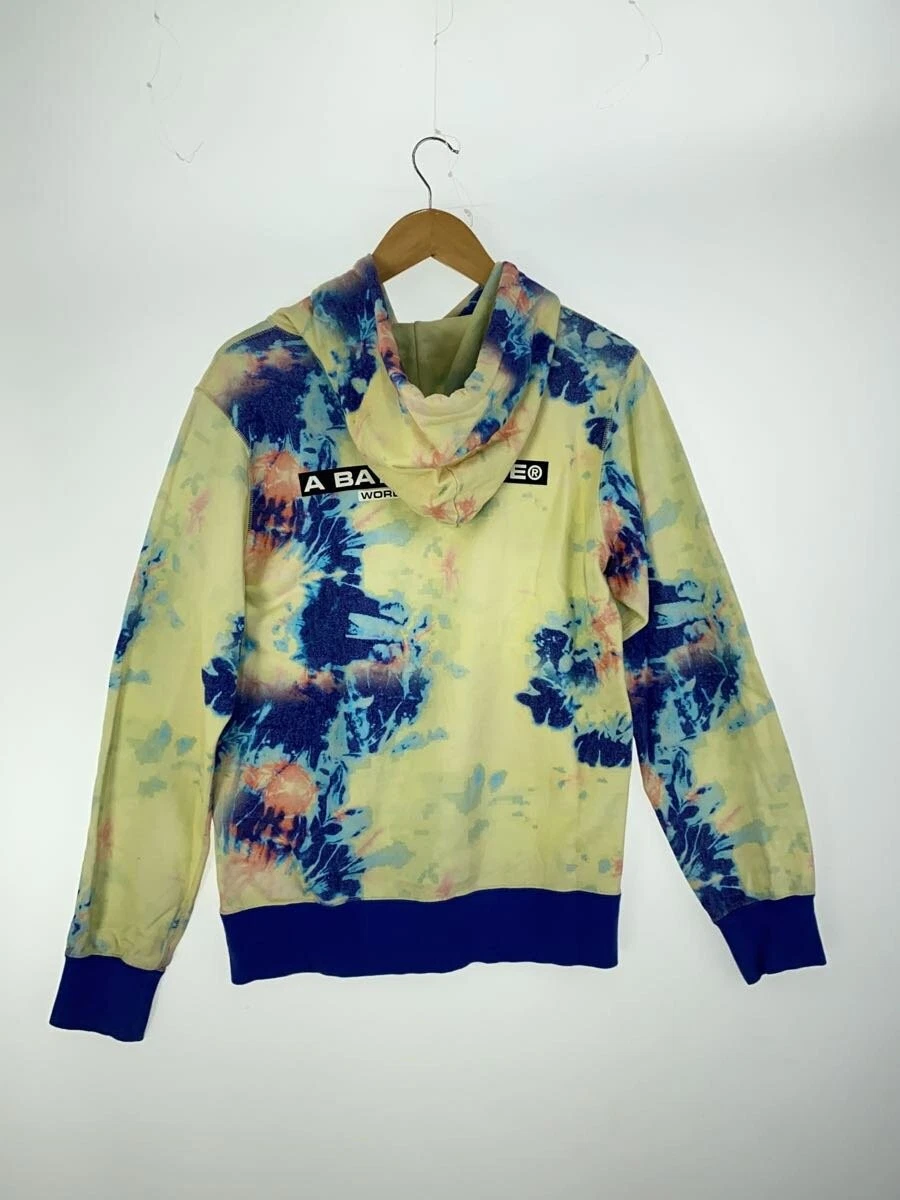 A BATHING APE (BAPE) Felpa con cappuccio A BATHING APE multicolore M usata