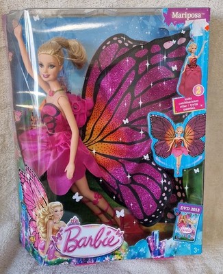 Mattel   BARBIE  Mariposa & Fairy Princess - die Schmetterlingsfee 2012  RARE