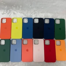 For iPhone 13mini 13Pro 13Pro Max Original Silicone Phone Case with MagSafe New