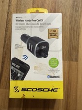 WIRELESS Hands Free BLUETOOTH CELL CAR KIT Phone MUSIC FM Transmitter SIRI