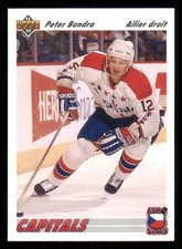1991-92 Upper Deck Euro-Stars French #E12 Peter Bondra
