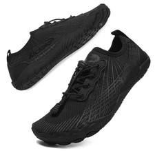 Water Shoes for Men and Women, Barefoot Aqua Socks, Wide Fit Beach Swimming P...