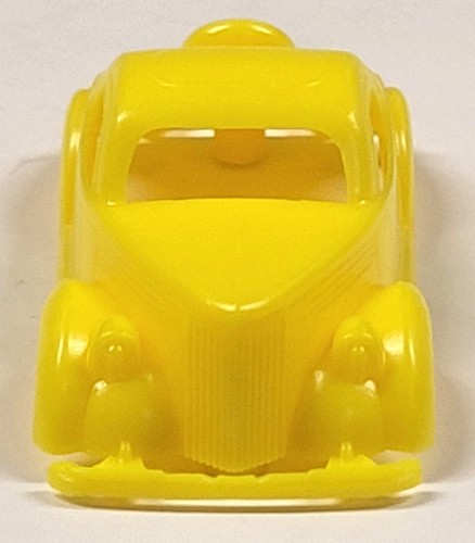 Kit de carrocería de coche ranurado Dash Motorsports 36 Ford Coupe HO para chasis T-Jet amarillo - Imagen 2 de 4