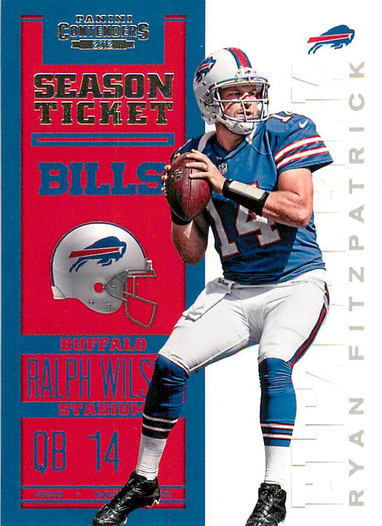 RYAN FITZPATRICK 2012 Contenders BASE #11 Washington