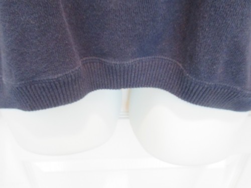 Tommy Bahama Mens Size S Navy blue half zip sweater - Picture 6 of 9