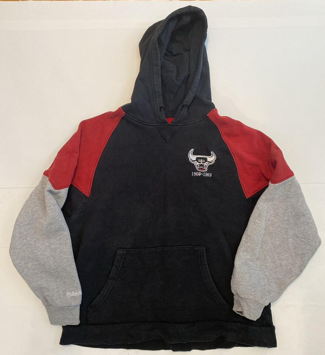 Chicago Bulls Mitchell Ness Hoodie Medium M 1968-1969 NBA Basketball
