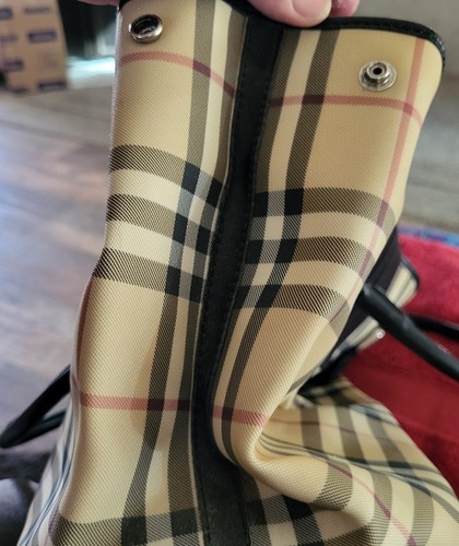 Authentic Burberry vintage tote. - Picture 5 of 12