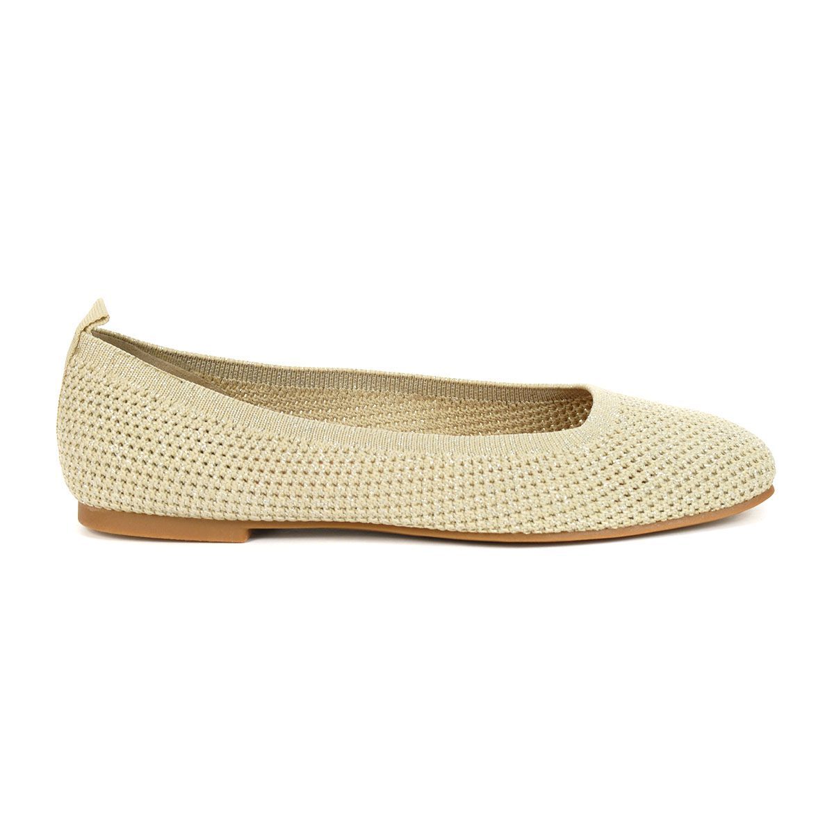 Lucky Brand Daneric Natural/Platinum Ballet Flats