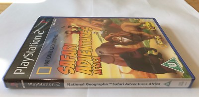 PS2 National Geographic Safari Adventures Africa, UK Pal, New & Factory Sealed