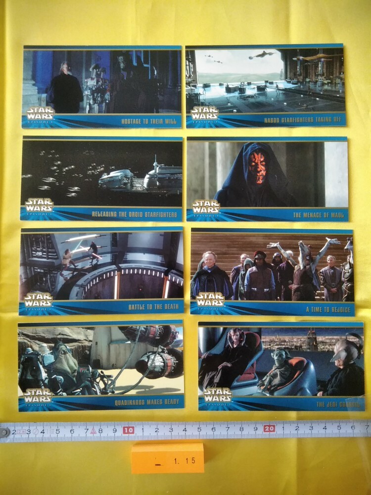 Star Wars Episode 1 Series 2 Trading Card Widevision Topps 8 Card 