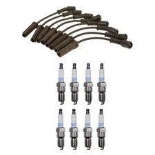 Denso Wire Set 7mm & 8 Platinum TT Spark Plugs 0.04 Kit For Camaro Corvette 7.0L