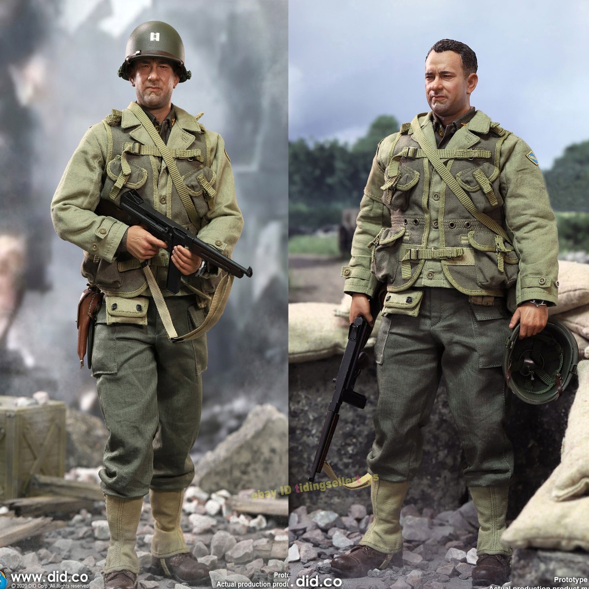 ミリタリー WWII 2nd Ranger Battalion Series 3 DID WWII US 2nd Ranger Battalion Series 3 Captain Miller 1/6