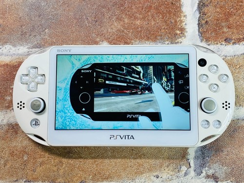 PS Vita PCH-2000 Gundam Limited Edition SONY PlayStation Japan Charger 8GB Game - Picture 21 of 24