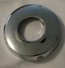 Escutcheon Flange Sayco 1-1/4" Diameter, Chrome, 2-3/4" Overall, New Old Stock