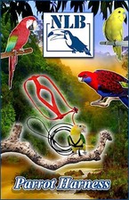 Pettorina Guinzaglio e Imbracatura per Pappagalli, Uccelli - Parrot Harness NLB